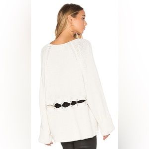 Wildfox Tavin Grace metal detail Sweater